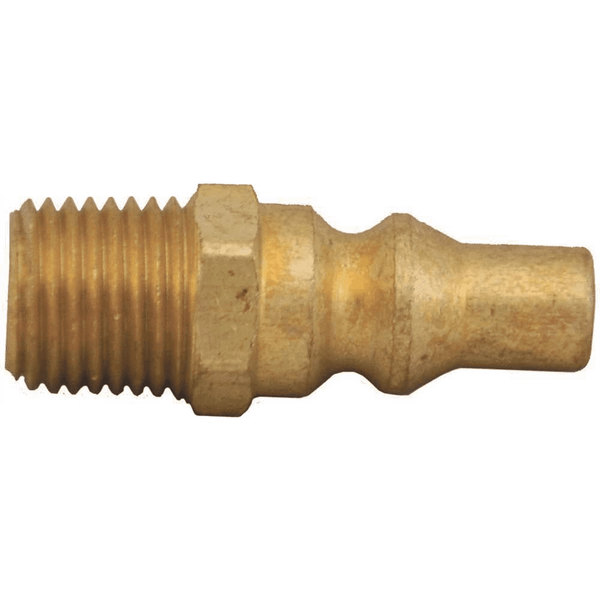 Marshall Excelsior Marshall Excelsior ME-GMC4-02 Quick Disconnect Fitting Full Flow Male Plug - QD 1/4" MPT Nipple ME-GMC4-02